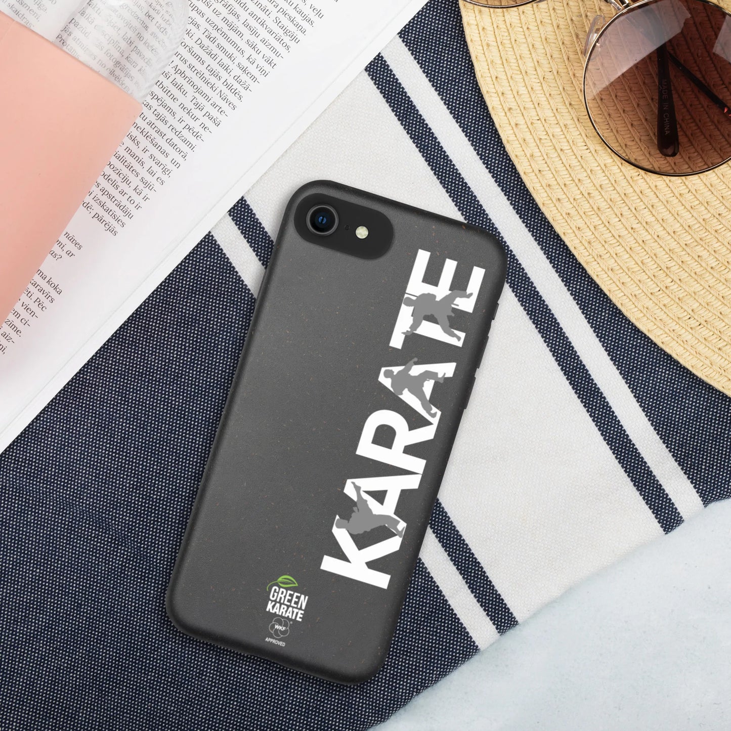World Karate Federation Unisex Biodegradable iPhone Case - Icon GREEN