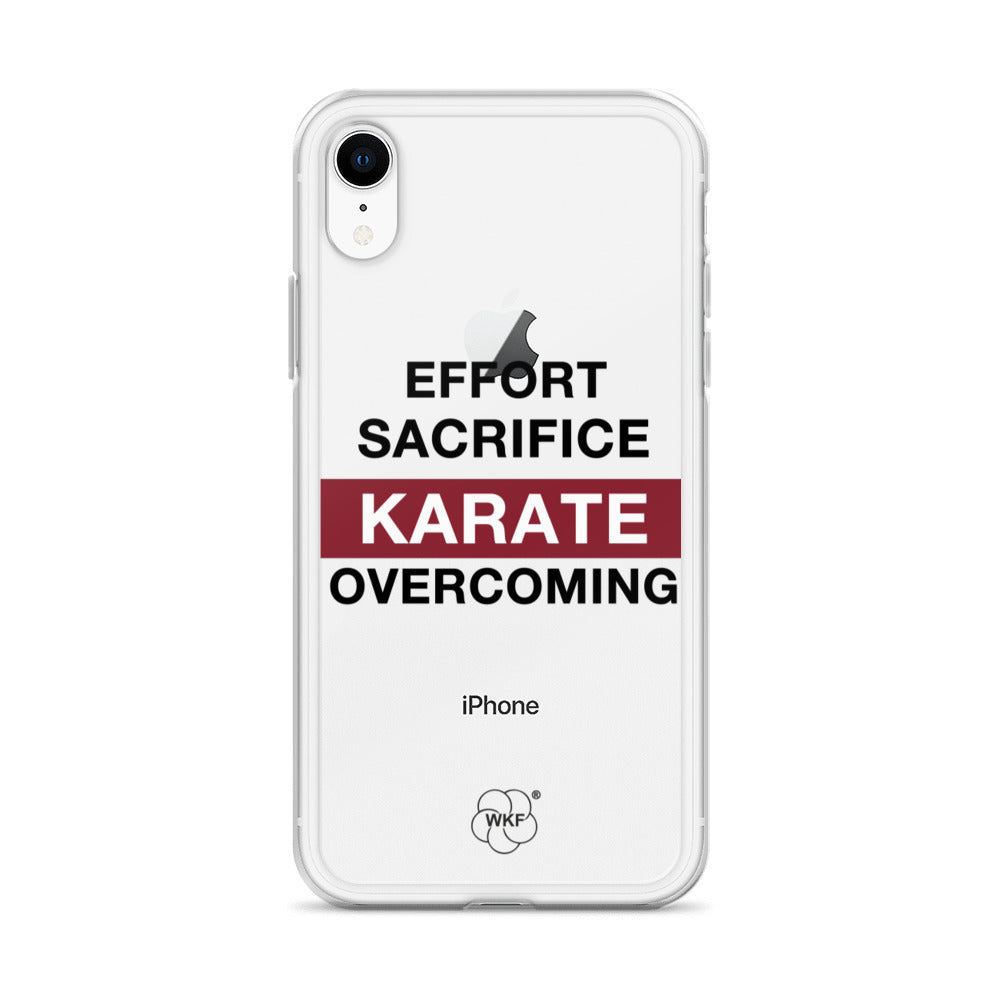 World Karate Federation Unisex iPhone Case - Motto