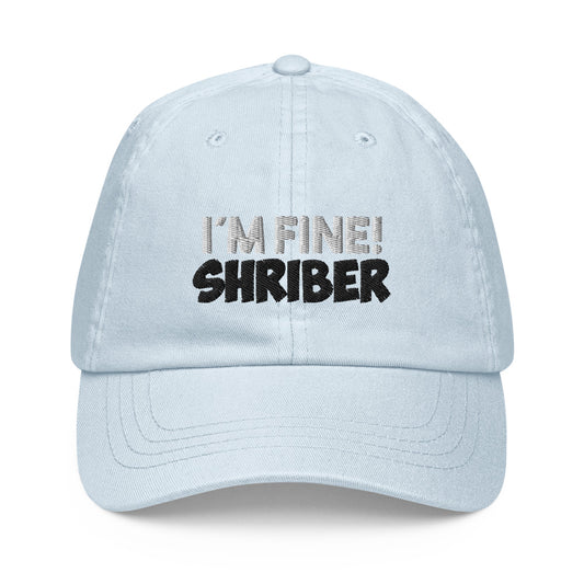 I'm FINEshriber Pastel baseball hat - I'm Fine