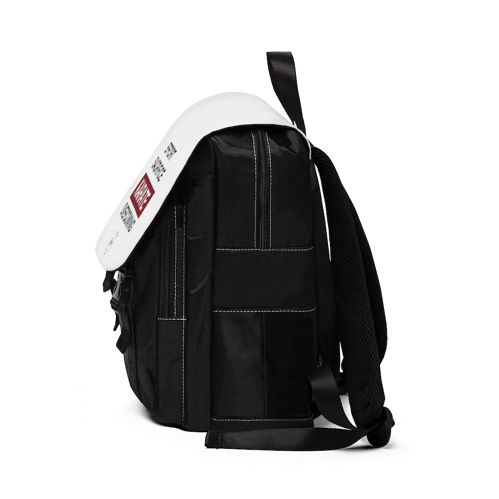 World Karate Federation Unisex Casual Shoulder Backpack - Motto