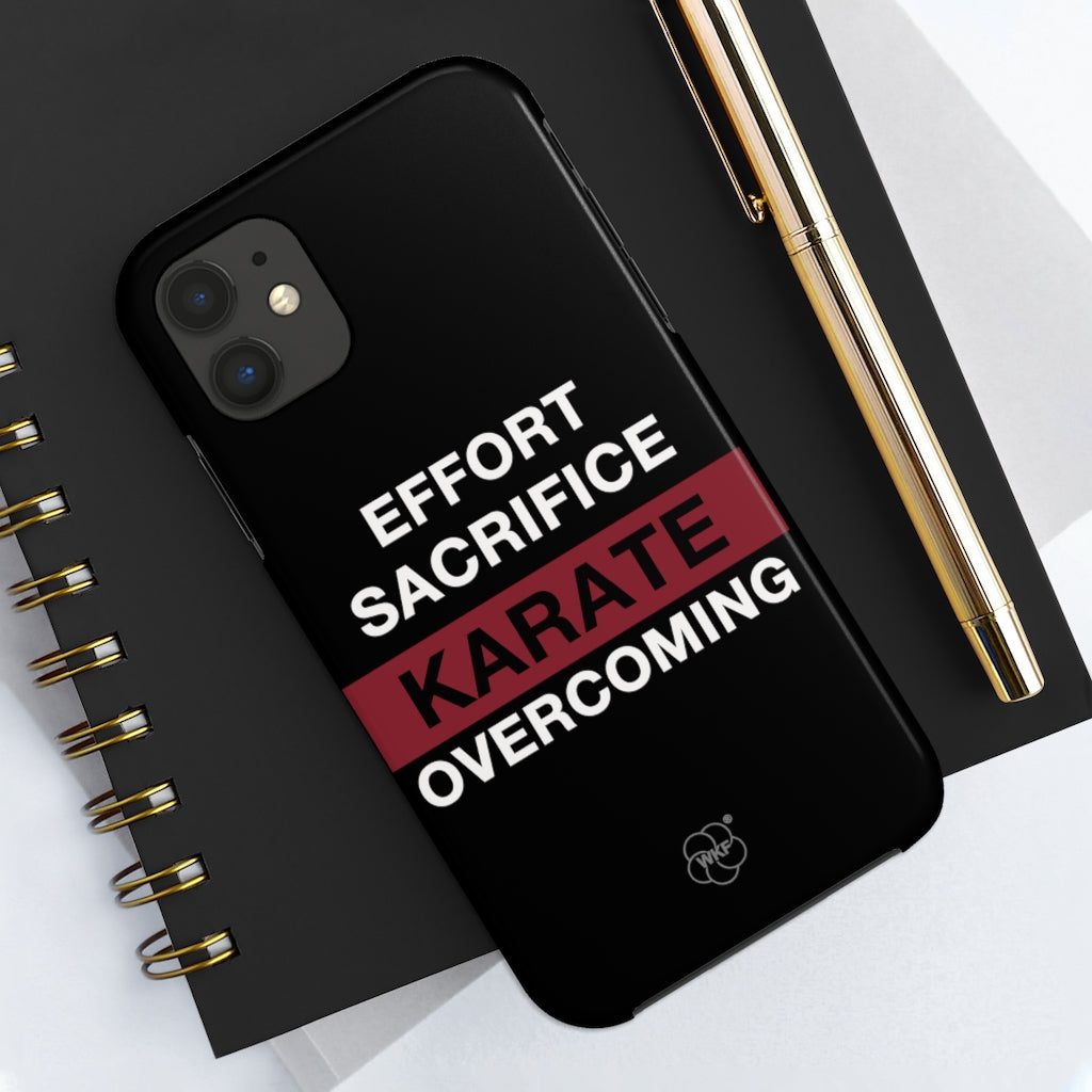 World Karate Federation Unisex Tough Phone Case - Motto