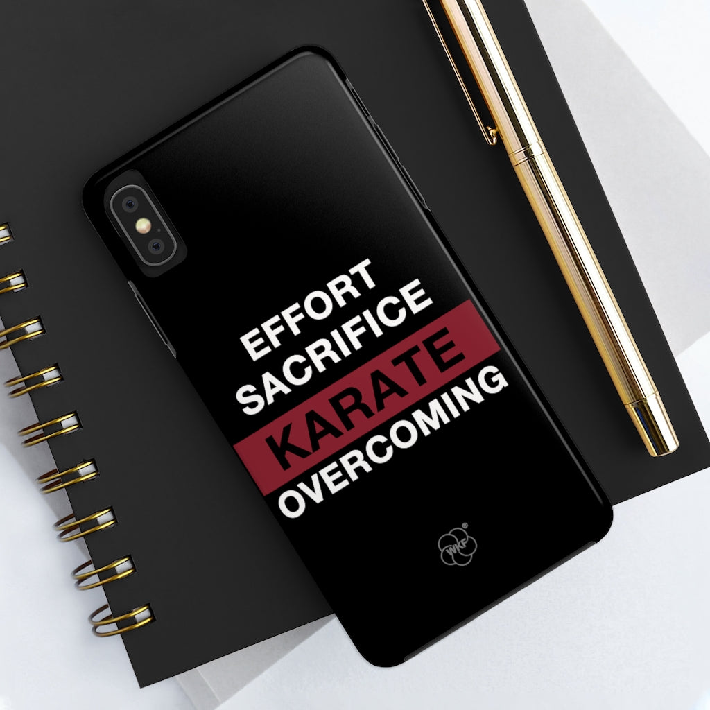 World Karate Federation Unisex Tough Phone Case - Motto