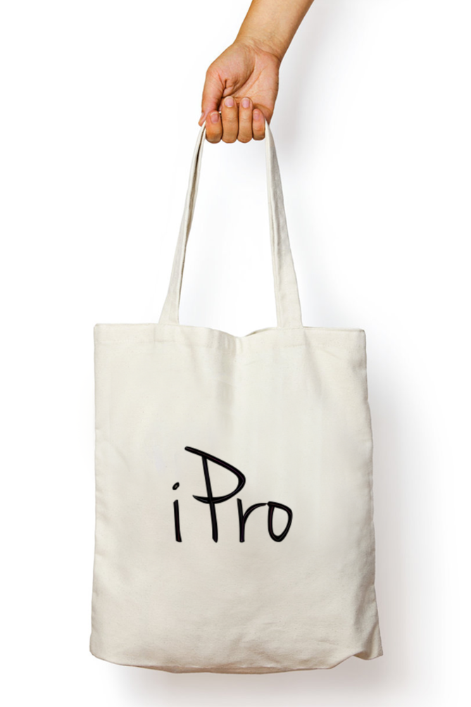 iProTechHub Unisex Tote Bag with Zipper