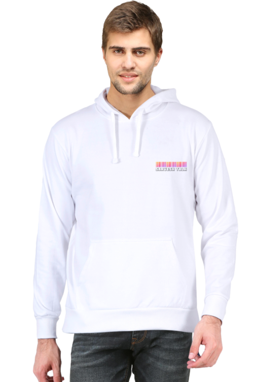 SARVESH TALK Unisex Adult Hooded Sweatshirt - Small Barcode