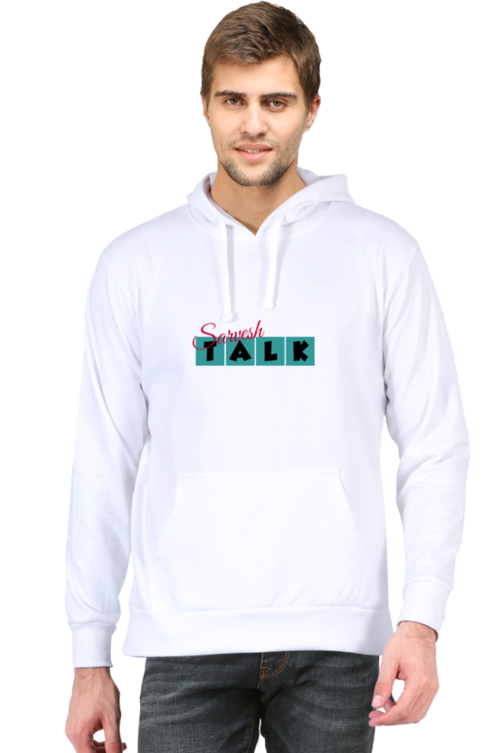 SARVESH TALK Unisex Adult Hooded Sweatshirt - Block