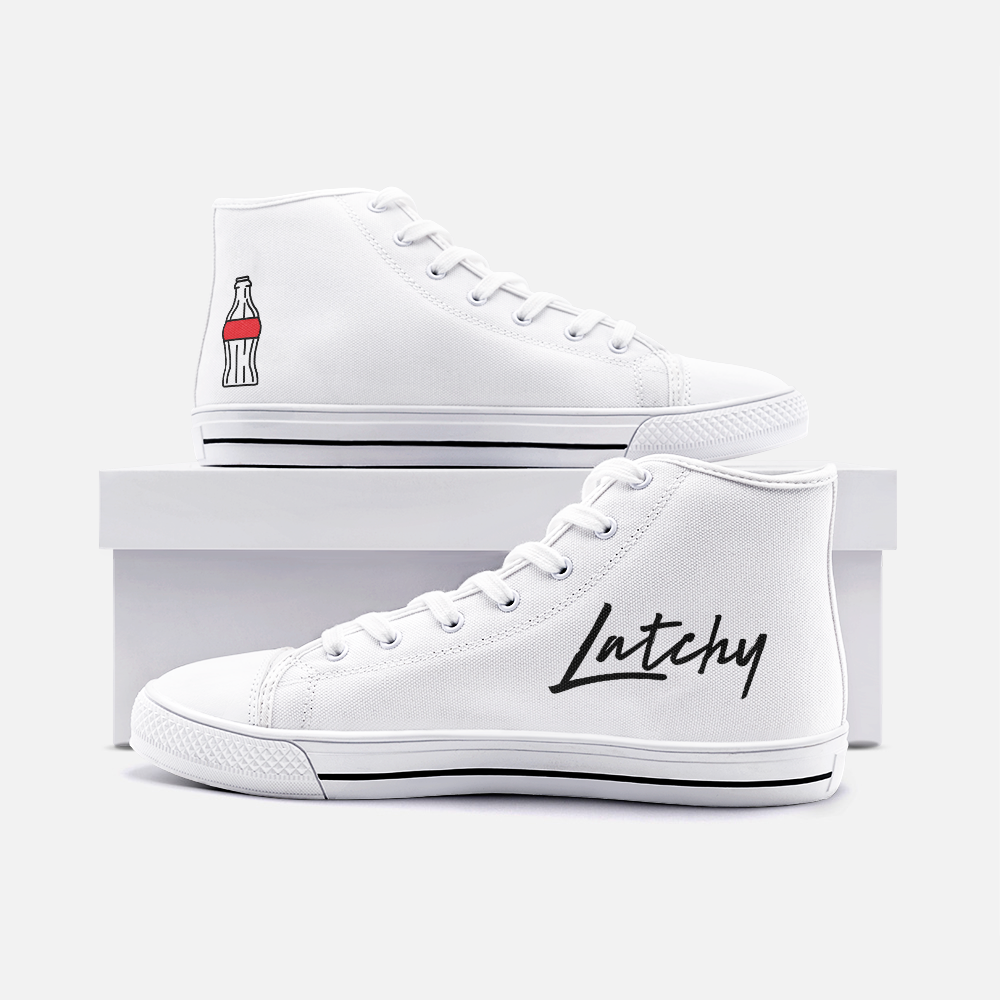 Latchy Unisex High Top Canvas Shoes