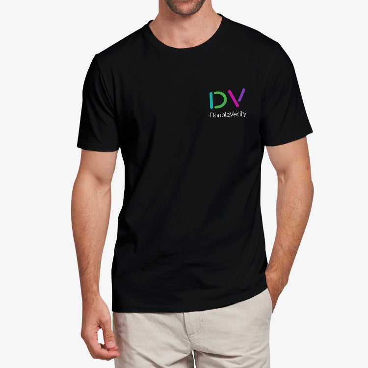 DV Men's Heavy Cotton Adult T-Shirt BLACK