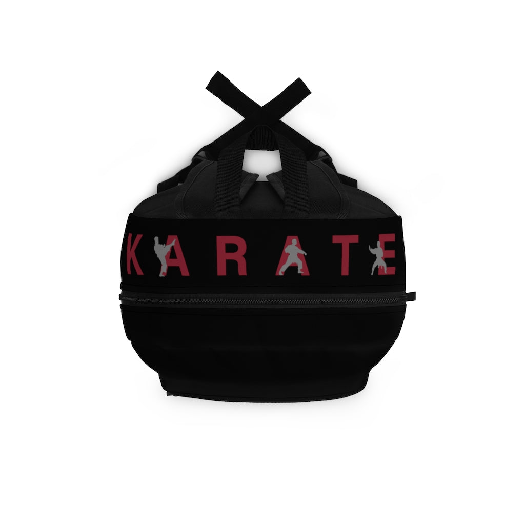 World Karate Federation Adult Unisex Backpack - Icon Red