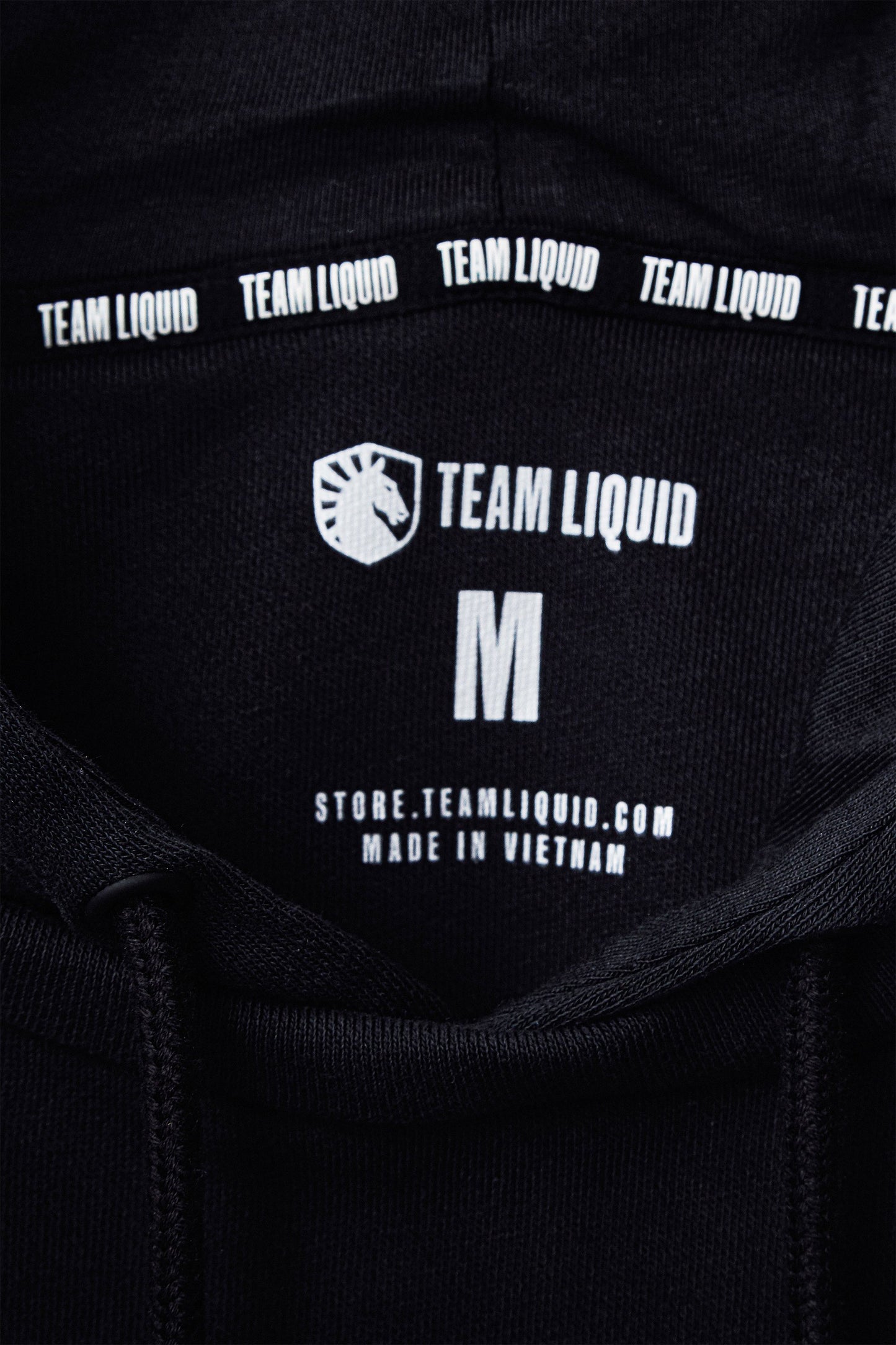 LIQUID HERITAGE SHORT SLEEVE HOODIE - BLACK - Team Liquid