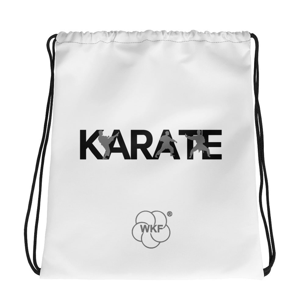 World Karate Federation Adult Unisex Drawstring Bag - Icon