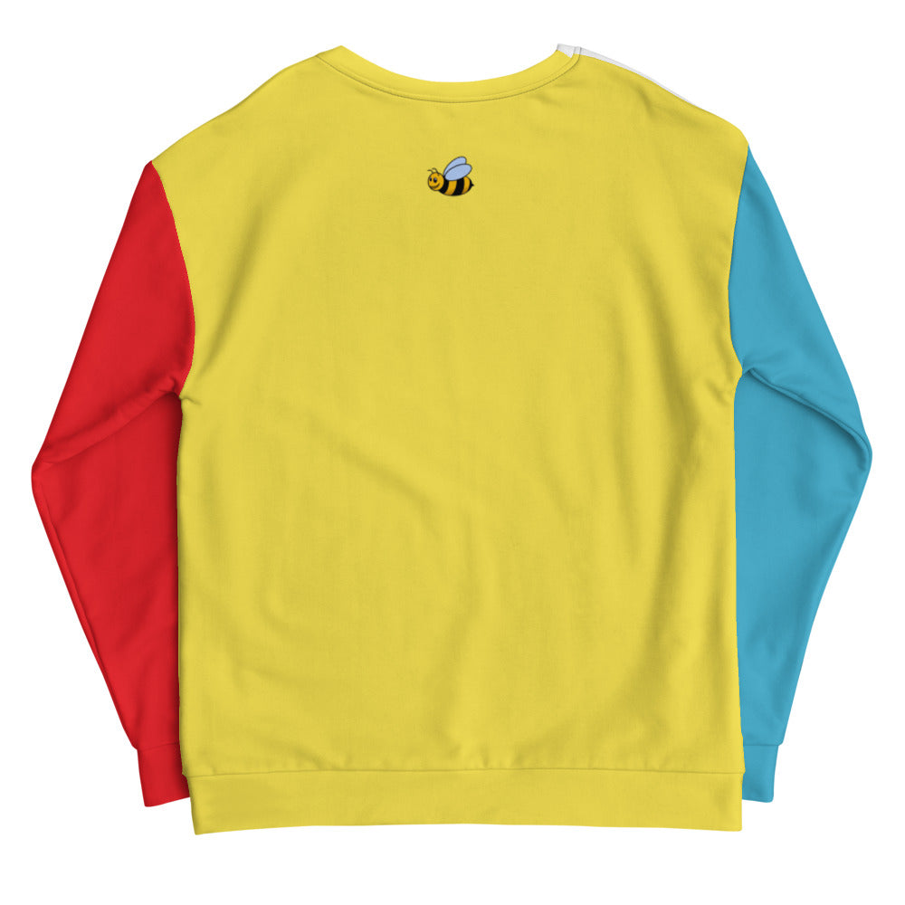 Family Fun Pack Unisex Adult Crazy Colour Sweatshirt