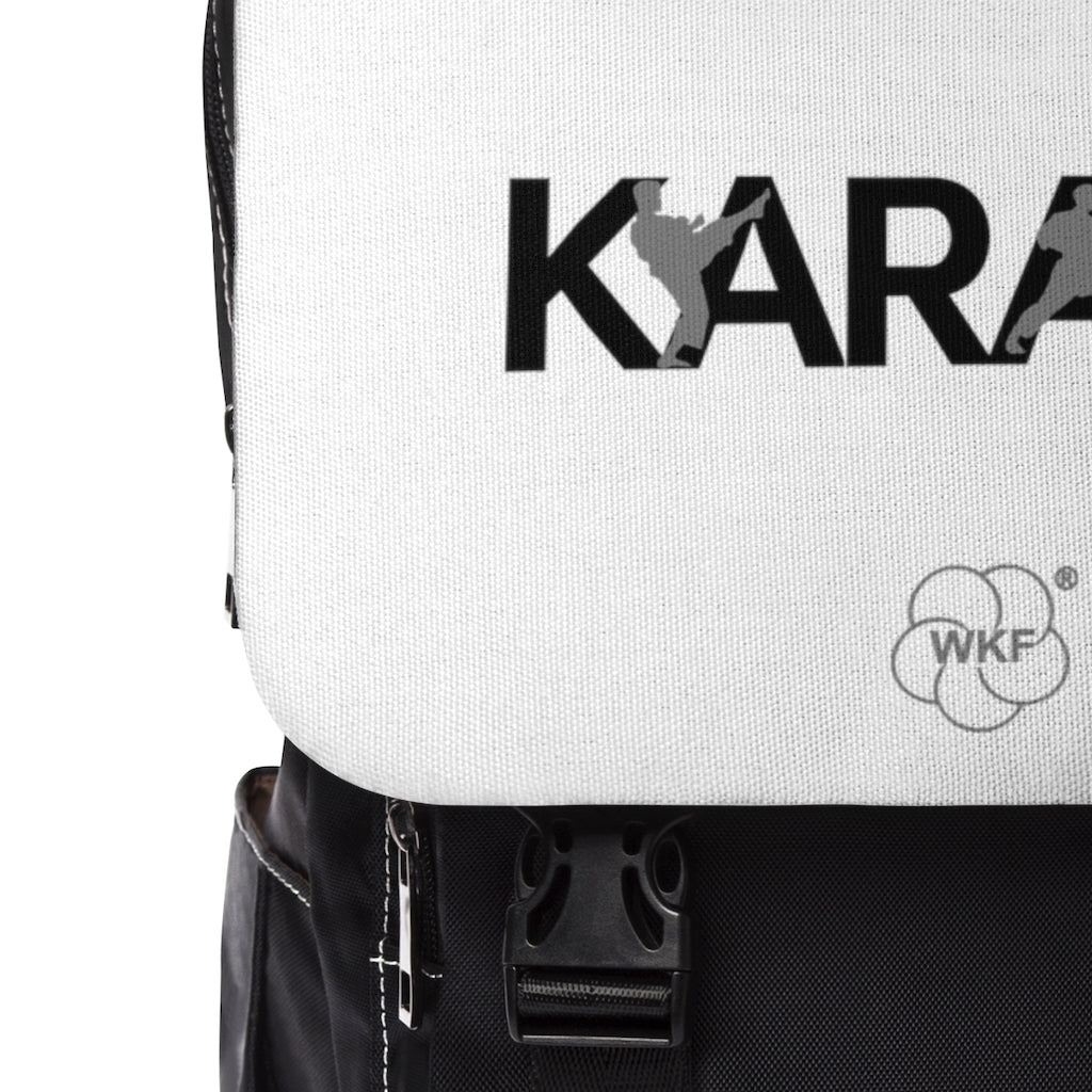 World Karate Federation Unisex Casual Shoulder Backpack - Icon