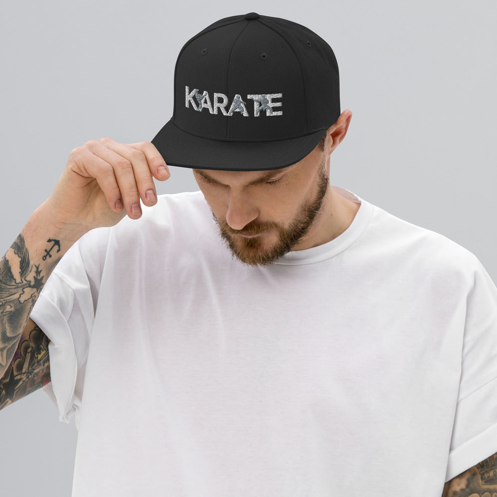 World Karate Federation Adult Unisex Snapback Hat - Icon