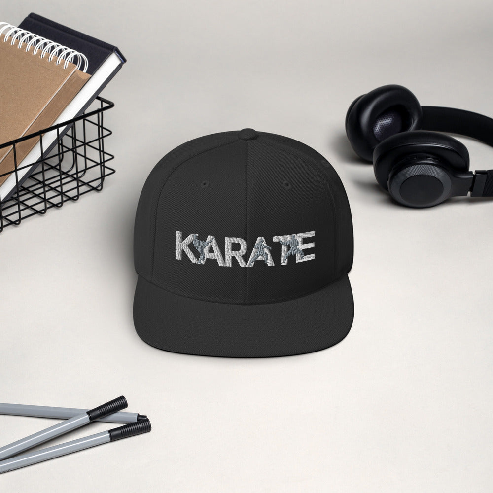 World Karate Federation Adult Unisex Snapback Hat - Icon