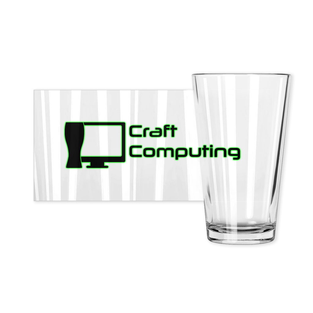 CRAFT COMPUTING Pint Beer Glass