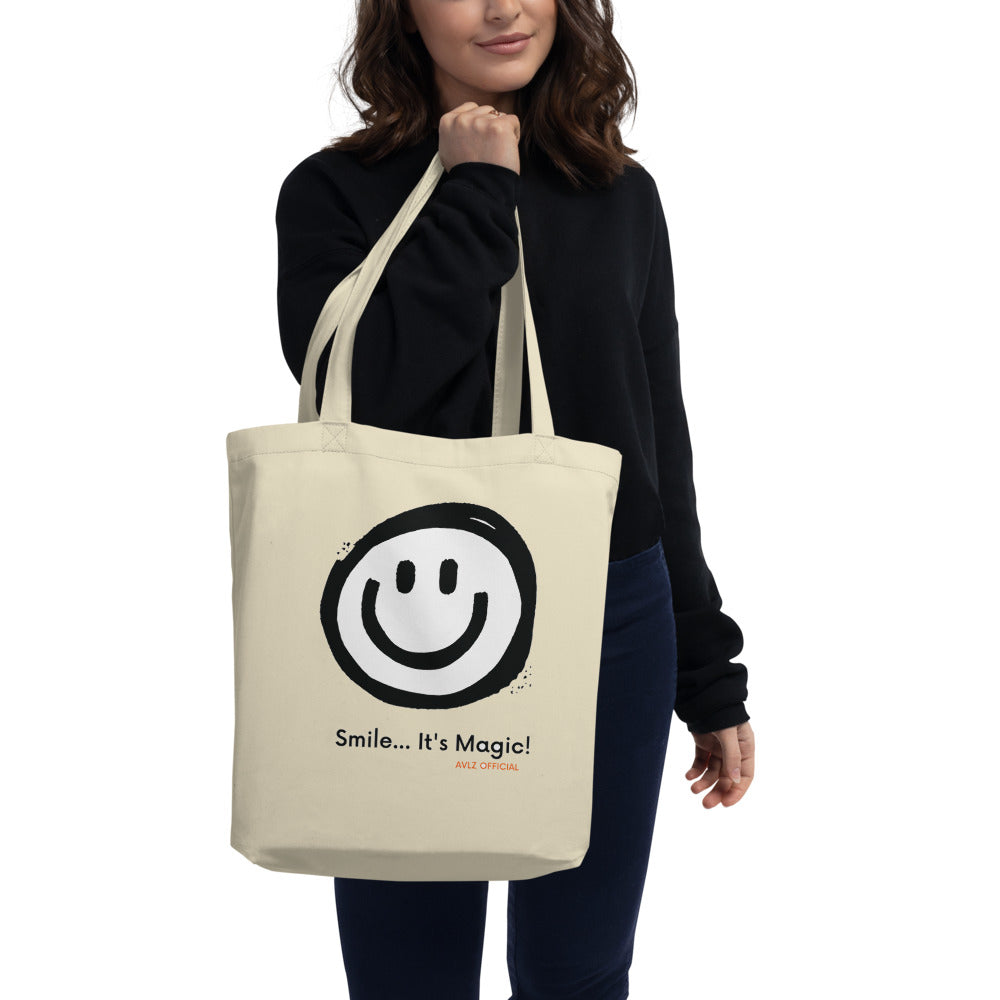 AVLZ OFFICIAL Eco Tote Bag - Smile... It's Magic!