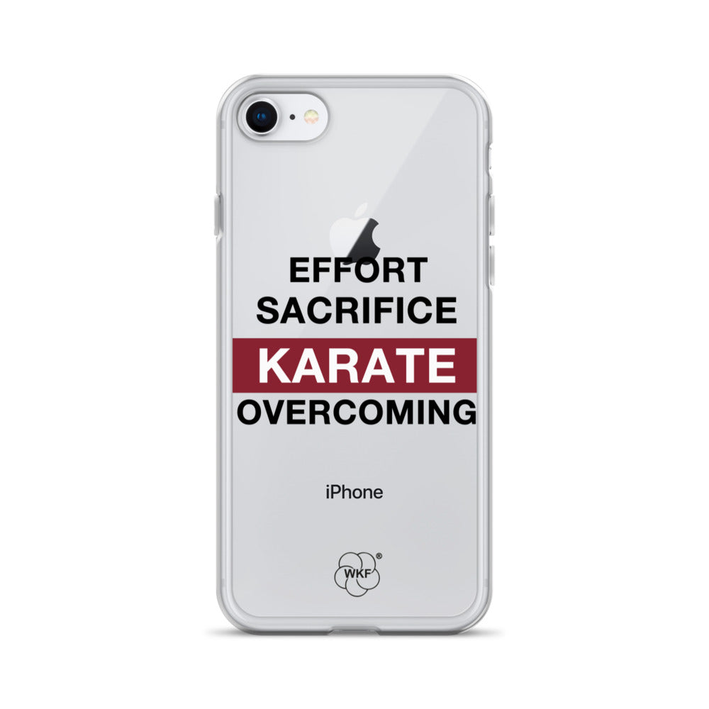 World Karate Federation Unisex iPhone Case - Motto