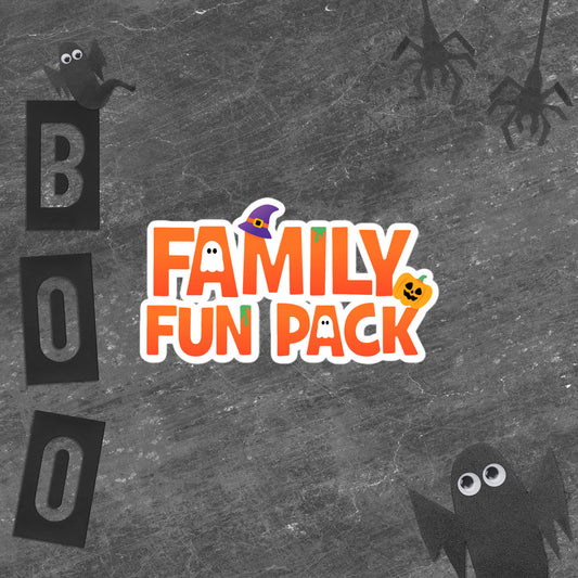 LIMITED EDITION HALLOWEEN Family Fun Pack Unisex Sticker