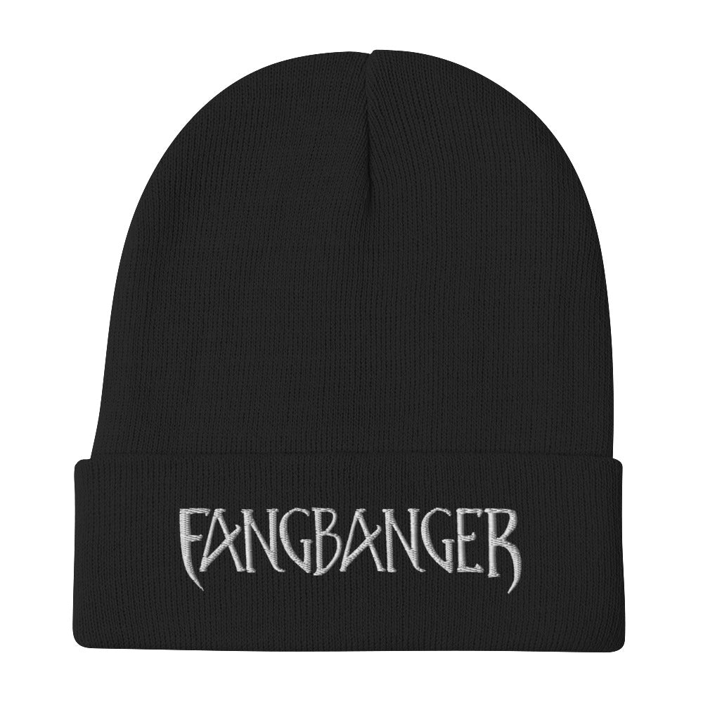 FANGBANGER Embroidered Beanie