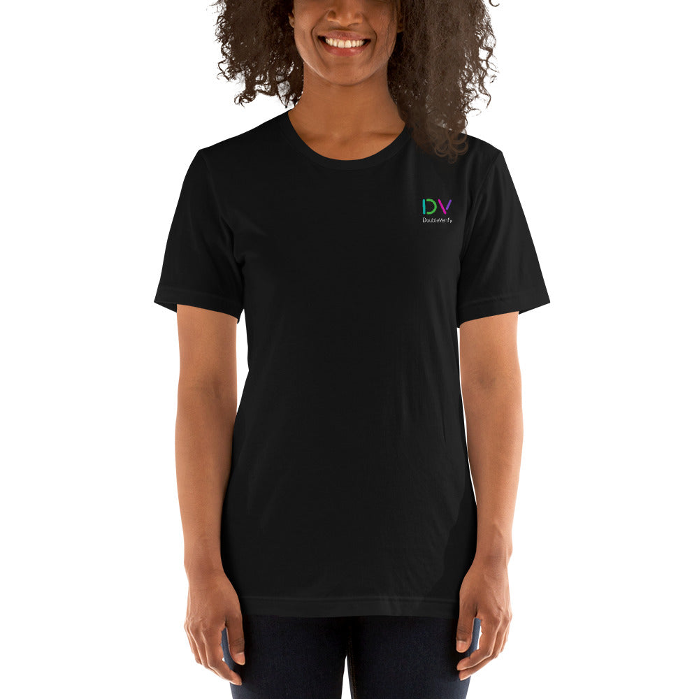 DV Short-Sleeve Unisex T-Shirt BLACK: DV TEAM