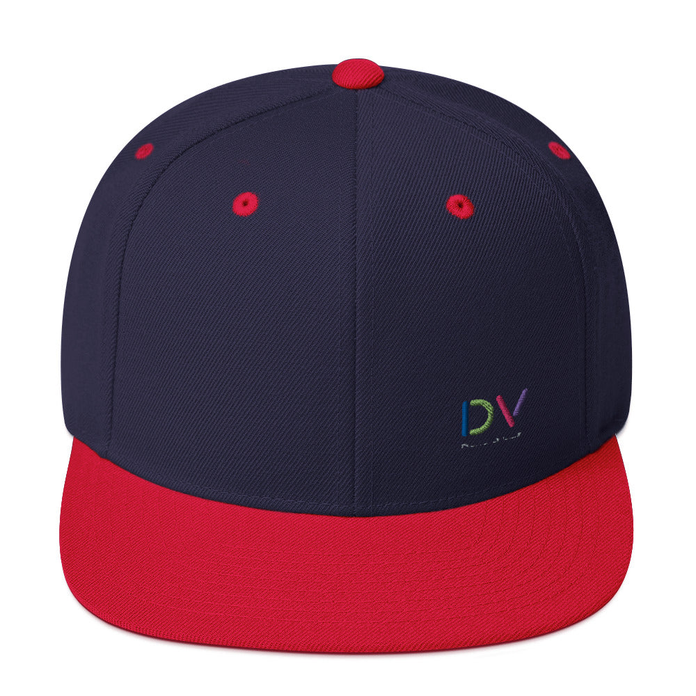 DV Snapback embroidered cap