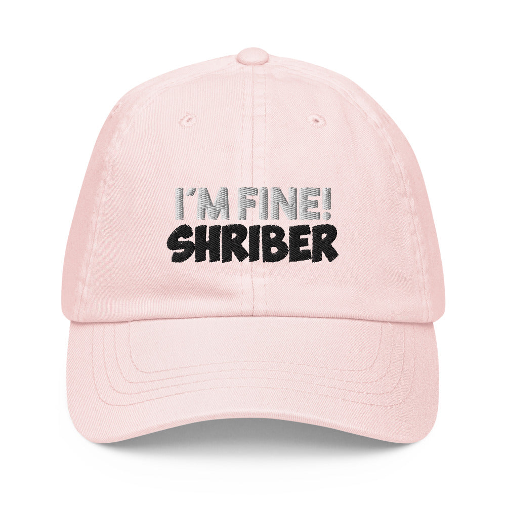 I'm FINEshriber Pastel baseball hat - I'm Fine