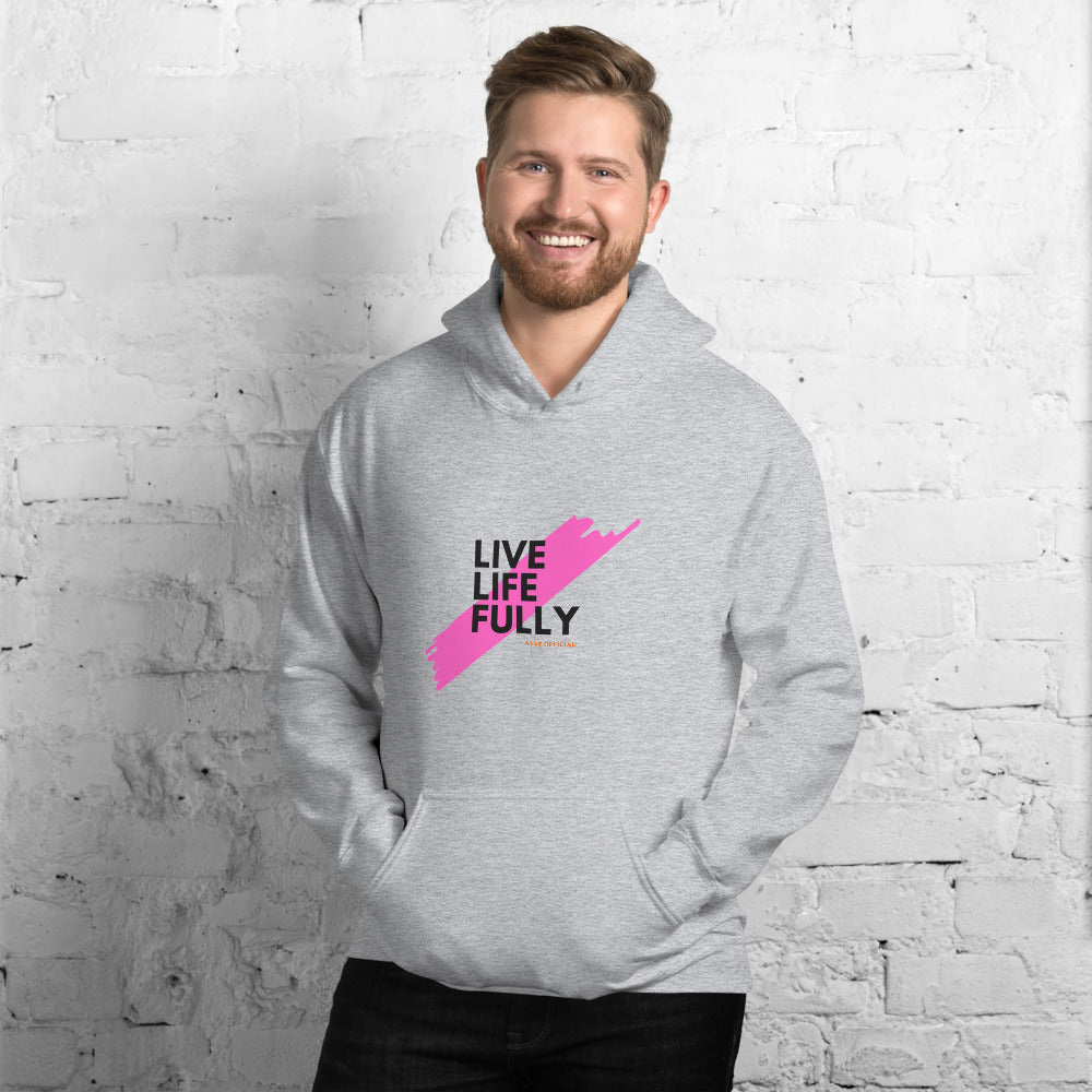 AVLZ OFFICIAL Unisex Adult Hoodie - Live Life Fully