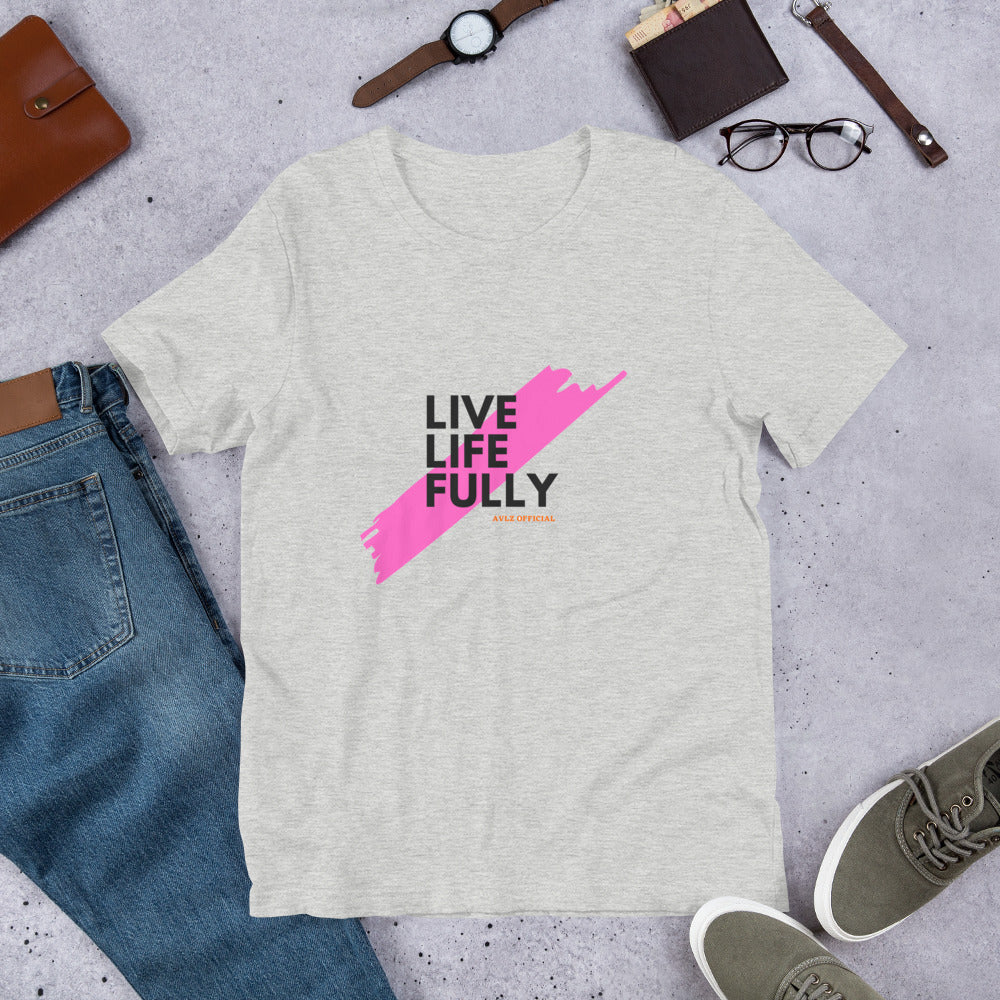 AVLZ OFFICIAL Unisex Adult T-Shirt - Live Life Fully