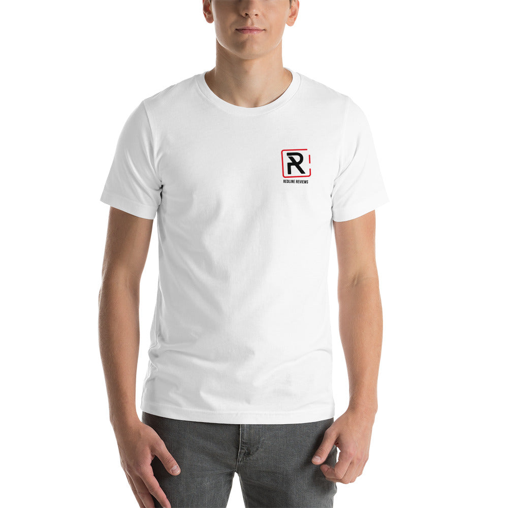 Redline Reviews Adult Unisex T-Shirt - Pocket Glovebox