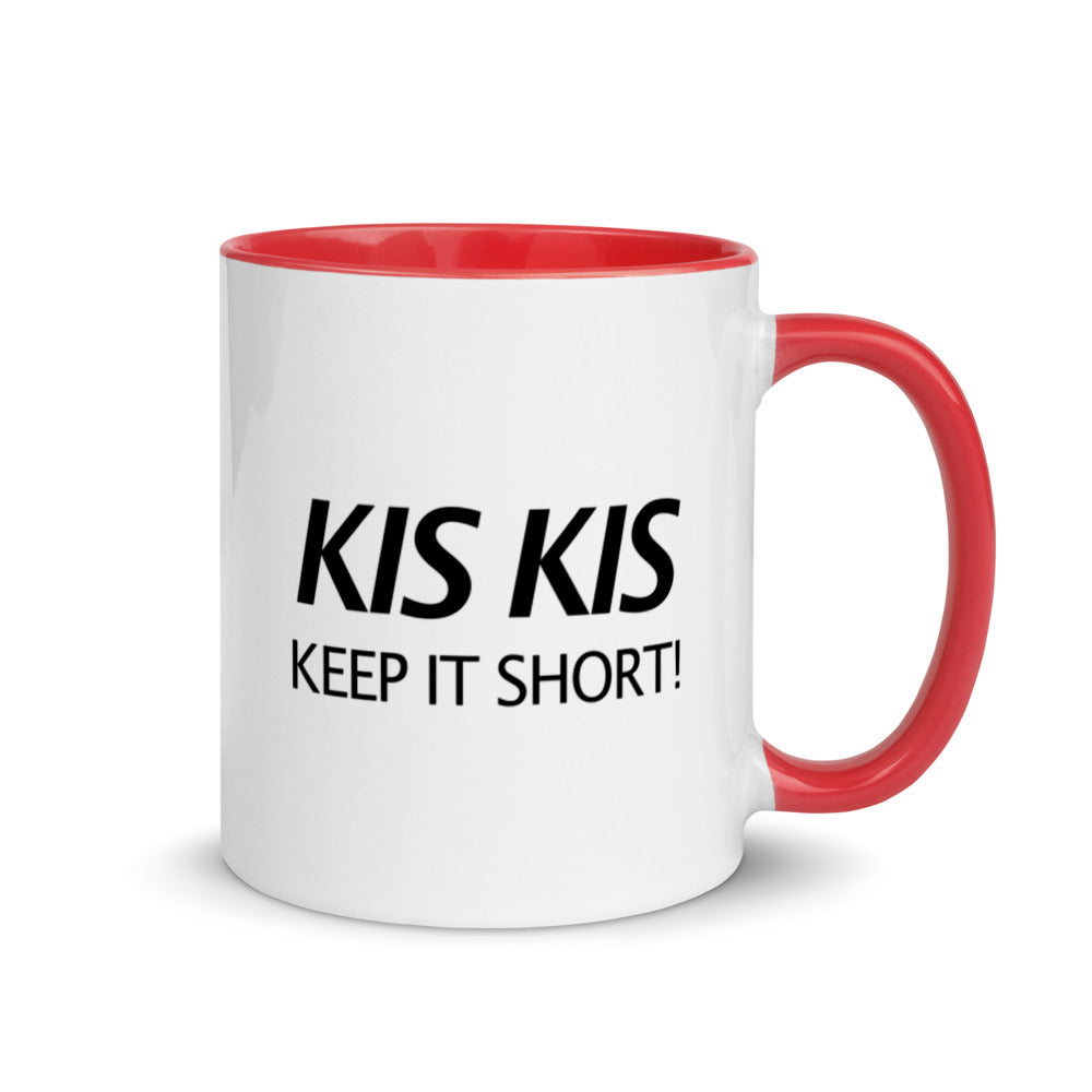 KIS KIS Adult Unisex Mug with Color Inside 11oz - Basic