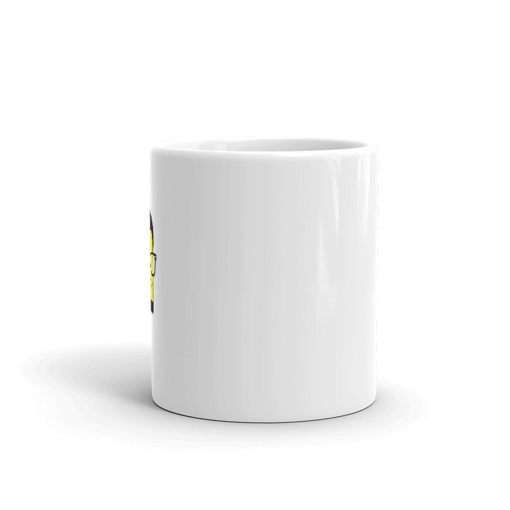 Mr. Phone Adult Unisex White Coffee Mug 11oz